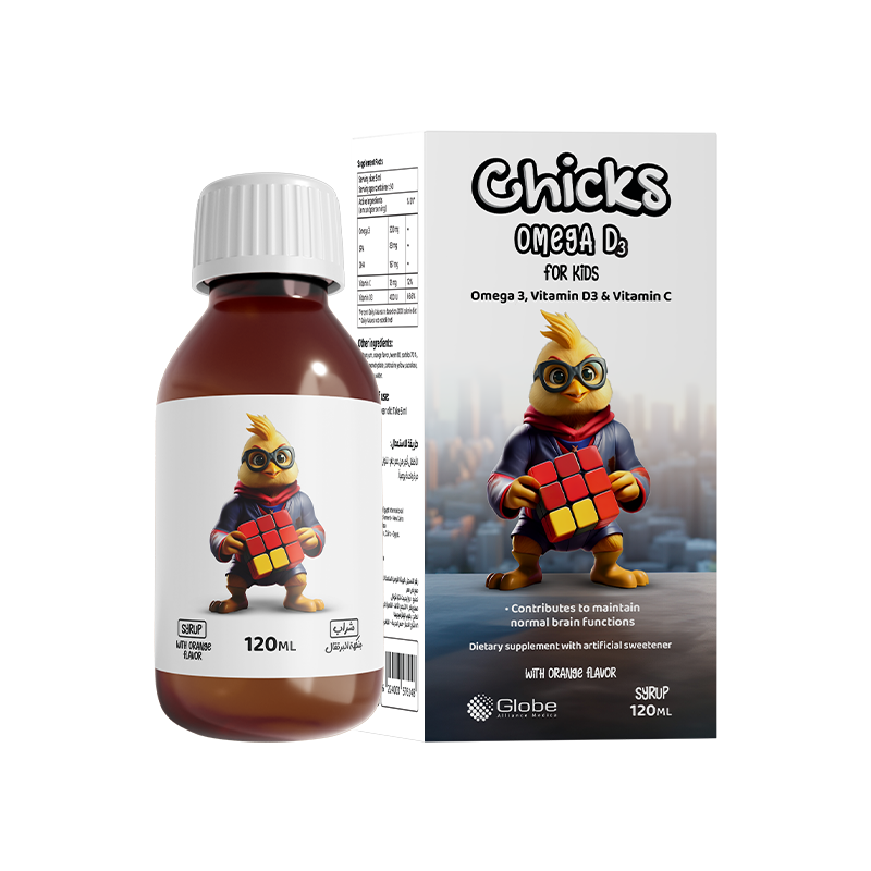 Chicks Omega D3 120 ml
