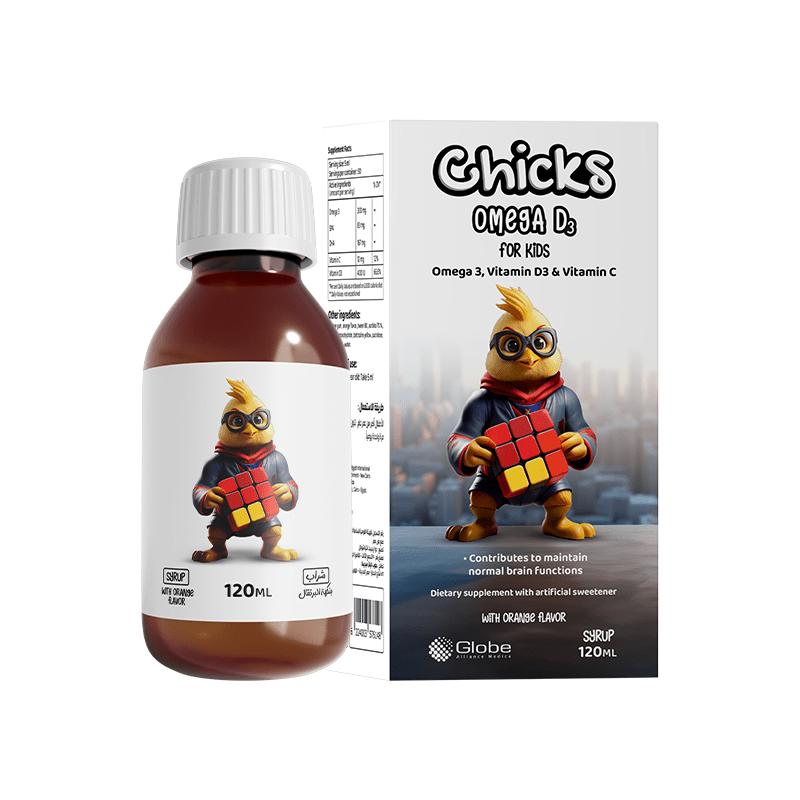Chicks Omega D3: The Best Omega 3 for Kids to Support Intelligence and Focus - Chicks4Kids